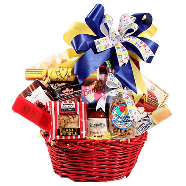 Happy Birthday Gift Basket - Executive Baskets