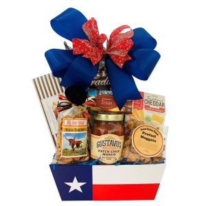 Affordable Texas themed Gift Basket