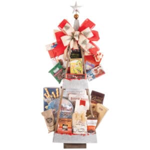 Majestic Holiday Tree Gift Basket