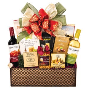 Holiday Wine Classic Gift Basket Large